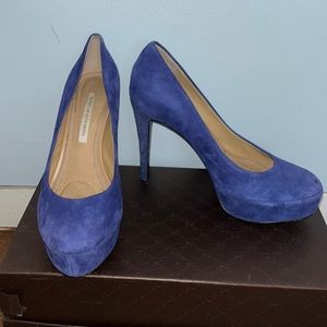 Diane Von Furstenberg shoes on platform with heels